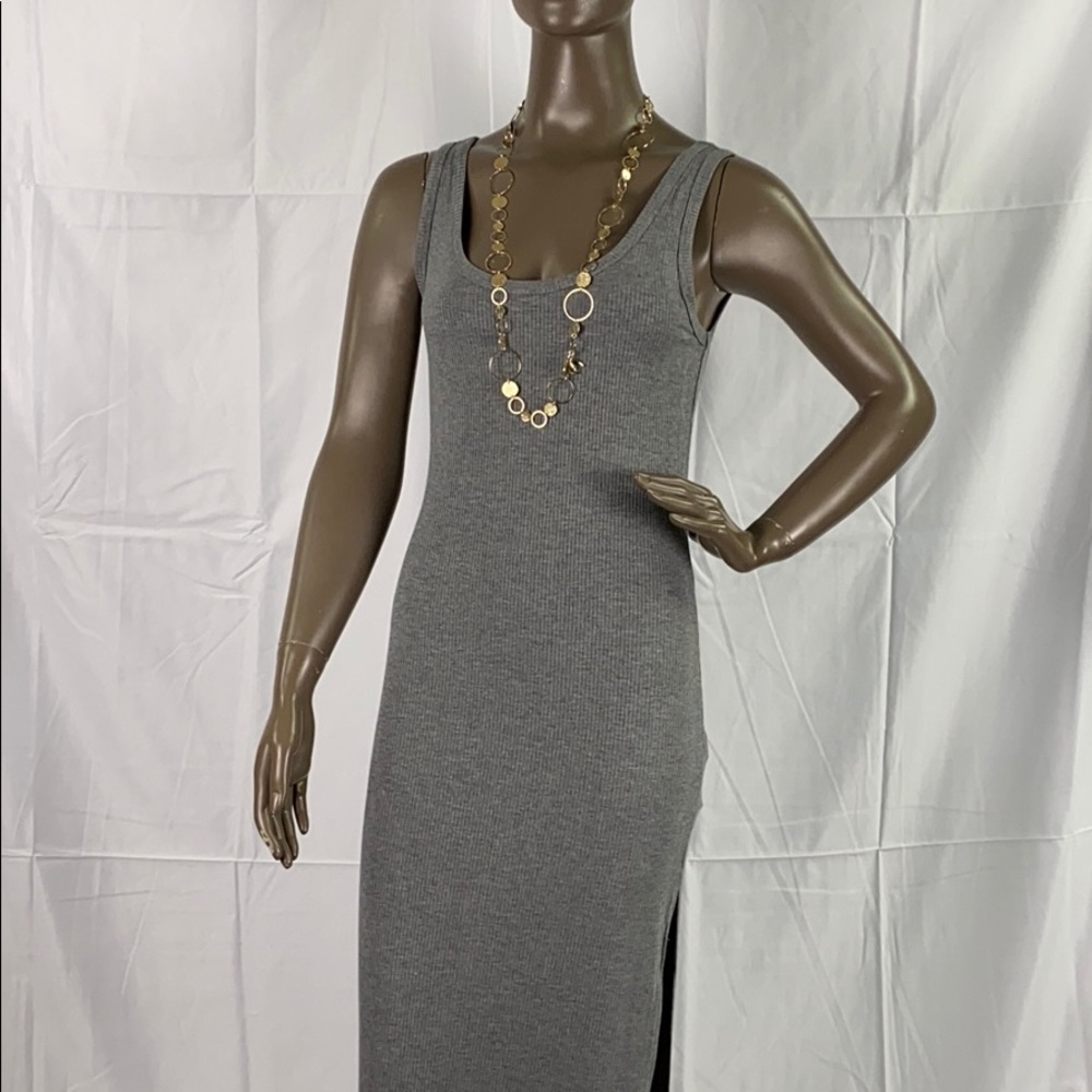 Maxi grey dress